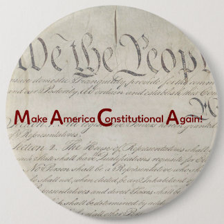 Macaron Rond 15,2 Cm M A C A - Make America Constitutional Again!
