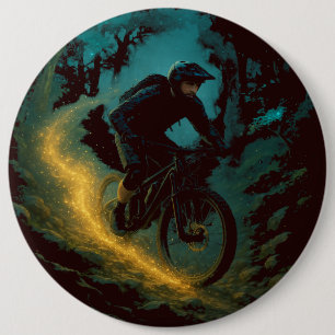 Macaron Rond 15,2 Cm Magical Mountain Venture Trail Scene