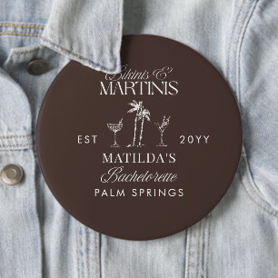 Macaron Rond 15,2 Cm Maillots de bain et martinis Élégante soirée de cé