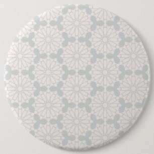 Macaron Rond 15,2 Cm Motif géométrique islamique