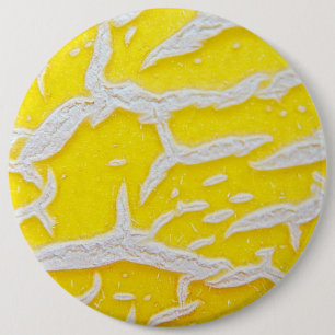 Macaron Rond 15,2 Cm Motif melon jaune
