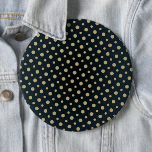 Macaron Rond 15,2 Cm Motif point