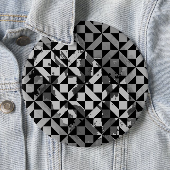 Macaron Rond 15,2 Cm Motifs d'aquarelle 5 (En situation)