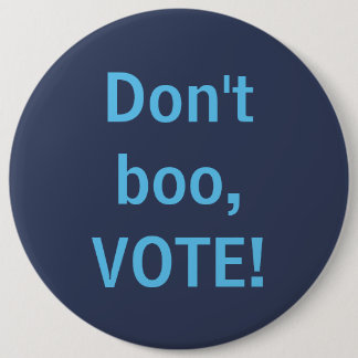 Macaron Rond 15,2 Cm Ne huez pas, votez !