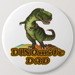 Macaron Rond 15,2 Cm Papa Dinomite