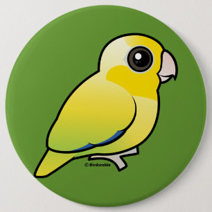 Macaron Rond 15,2 Cm Parrotlet Pacifique jaune