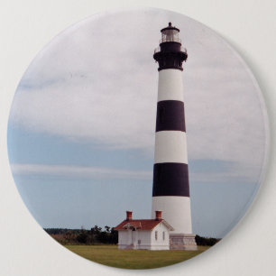 Macaron Rond 15,2 Cm Phare de Bodie Island