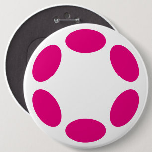 Macaron Rond 15,2 Cm Polkadot