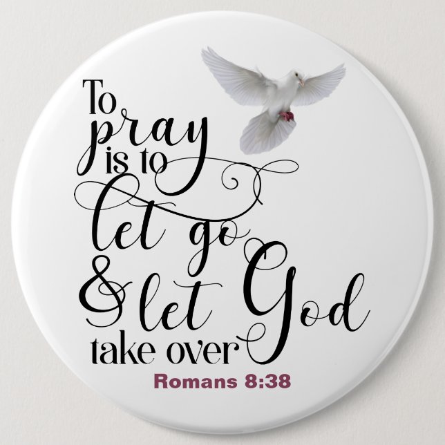 Macaron Rond 15,2 Cm Prier (Devant)