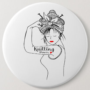 Macaron Rond 15,2 Cm puissance de tricot