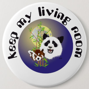 Macaron Rond 15,2 Cm Rencontre de Panda