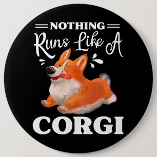 Macaron Rond 15,2 Cm Rien Ne Fonctionne Comme Un Corgi Funny Cute Corgi