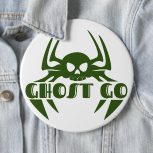 Macaron Rond 15,2 Cm Saison Éffrayante de Ghost Go