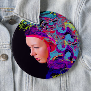 Macaron Rond 15,2 Cm Saisons de votre bouton mental