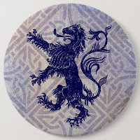 Scottish Rampant Lion Navy Blue Celtic noeud