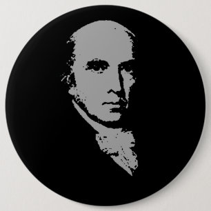Macaron Rond 15,2 Cm silhouette de James Madison