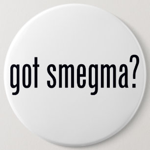 Macaron Rond 15,2 Cm Smegma obtenu ? Bouton de Pinback