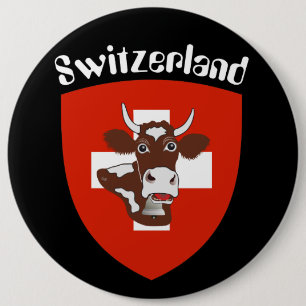 Macaron Rond 15,2 Cm Suisse Svizzera