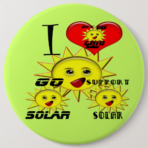 Macaron Rond 15,2 Cm T-shirt Cadeaux d'énergie solaire et produits prom