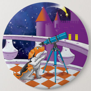 Macaron Rond 15,2 Cm télescope pour chiens