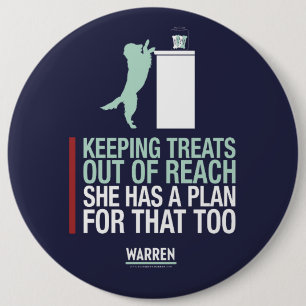 Macaron Rond 15,2 Cm Terriers 2020 - Bailey - elle a un plan pour cela