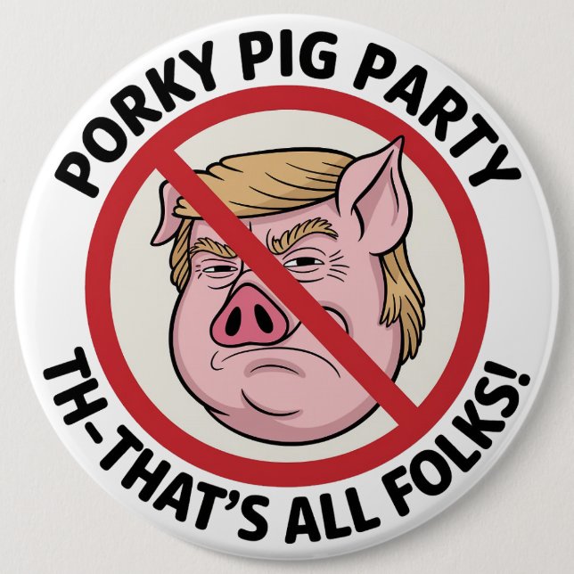 Macaron Rond 15,2 Cm The Final Snort: Ending the Political Monopoly (Devant)