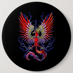 Macaron Rond 15,2 Cm Thunderbird Cryptid Creator