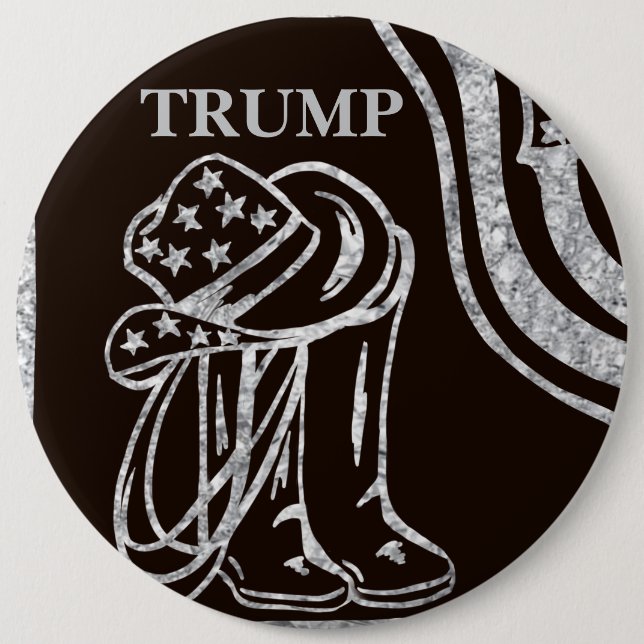 MACARON ROND 15,2 CM TRUMP (Devant)