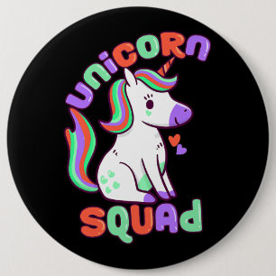 Macaron Rond 15,2 Cm Unicorn Suqad 2