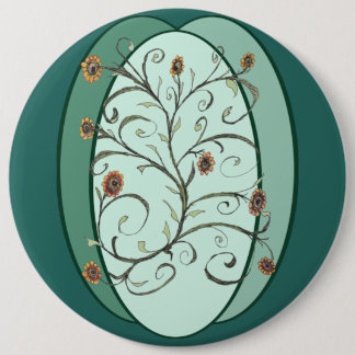 Macaron Rond 15,2 Cm Vigne d'automne