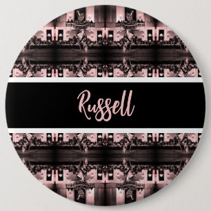 Macaron Rond 15,2 Cm Vintage Autriche Vienne Courbette espagnole