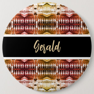 Macaron Rond 15,2 Cm Vintage Autriche Vienne Courbette Espagnole