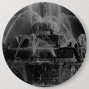 Macaron Rond 15,2 Cm Vintage France Versailles palace Latona Fountain