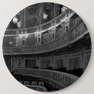 Macaron Rond 15,2 Cm Vintage France Versailles palace opera house