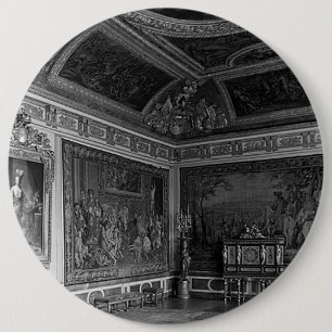 Macaron Rond 15,2 Cm Vintage France Versailles palace stade salle à man