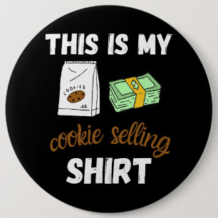 Macaron Rond 15,2 Cm Voici ma chemise de vente de cookies pour un scout