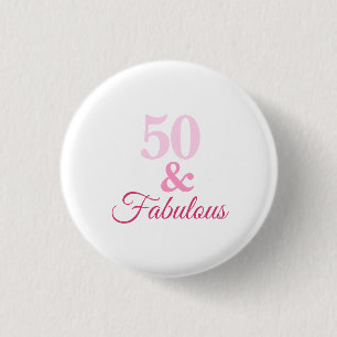 Macaron Rond 2,50 Cm 50 et fabuleux bouton rose