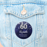 60e anniversaire marine bleu argent étoiles