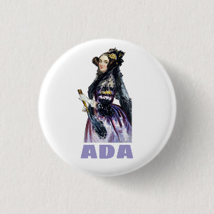 Macaron Rond 2,50 Cm Ada Lovelace
