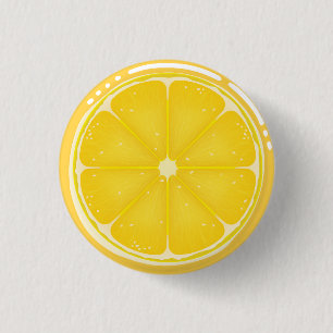 Macaron Rond 2,50 Cm Agrumes TROPICALES FRUITS D'ÉTÉ Citrons d'orange