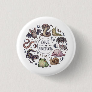 Macaron Rond 2,50 Cm Aimez Les Non Aimés Comfort Colors, Mignon Drôle