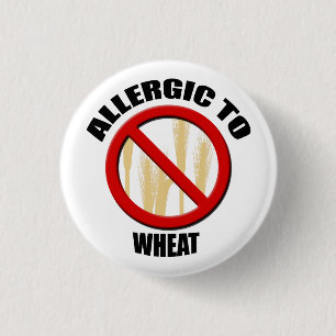 Macaron Rond 2,50 Cm Allergic Wheat Alergy Medical Alert Warning Small