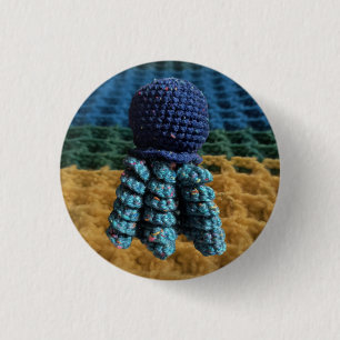 Macaron Rond 2,50 Cm Amigurumi méduse
