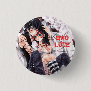 Macaron Rond 2,50 Cm Amour d'Emo