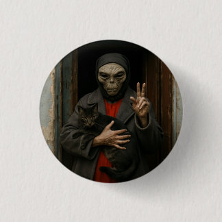 Macaron Rond 2,50 Cm Amour Extraterrestre