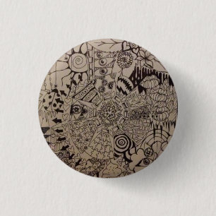 Macaron Rond 2,50 Cm Amusement de Sharpie