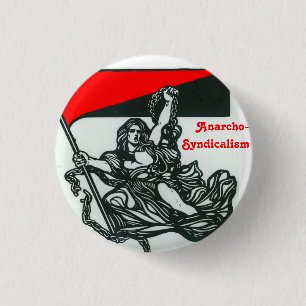 Macaron Rond 2,50 Cm anarcho-syndicalisme