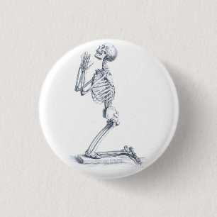 Macaron Rond 2,50 Cm Anatomie du bouton d'os