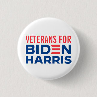 MACARON ROND 2,50 CM ANCIENS COMBATTANTS DE JOE BIDEN ET DE KAMALA 2020