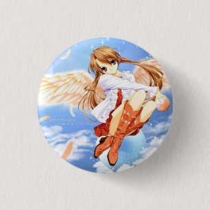 Macaron Rond 2,50 Cm Ange d'Anime